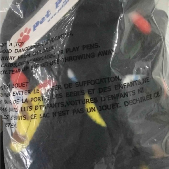 Pet PJ's EMOJI Flannel Dog Pajama’s Large NWT - Picture 4 of 6